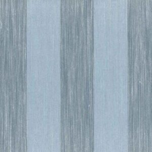 Sample – Linen Wallpaper Stripe, Blue