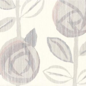 Sample – Linen Wallpaper, Rose Soft Brown